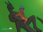 5_fingers 5_toes anthro anthro_on_anthro anthro_on_bottom anthro_on_top anthro_penetrated anthro_penetrating anthro_penetrating_anthro antlers anus audible_ejaculation big_breasts big_butt black_body black_horn blue_antlers blue_body blue_fur bodily_fluids body_part_in_pussy bouncing_breasts bouncing_butt breasts brown_body brown_fur butt butt_grab claws cowgirl_position cum cum_in_pussy cum_inside cum_on_anus cum_on_ground cum_pool day detailed_background duo ejaculation erection excessive_cum excessive_genital_fluids eye_contact eyes_closed feet female female_on_top female_penetrated fingers from_front_position fur genital_fluids genitals glowing grass half-closed_eyes hand_on_butt hand_on_chest high-angle_view horn larger_anthro larger_male looking_at_another looking_pleasured male male/female male_on_bottom male_penetrating male_penetrating_female moan narrowed_eyes nipples nude on_bottom on_top open_mouth orgasm orgasm_face penetration penile penile_penetration penis penis_in_pussy plant purple_penis purple_tongue raised_tail sex size_difference smaller_anthro smaller_penetrated smile tail teeth thick_thighs toes tongue vaginal vaginal_fluids vaginal_penetration yellow_eyes whitecrocus mythology bovid caprine dragon goat mammal mythological_creature mythological_scalie reptile scalie shinehorn wingless_dragon 2021 4:3 animated digital_media_(artwork) frame_by_frame hi_res long_playtime sound webm