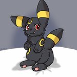 bed bedroom black_body butt female feral furniture licking licking_lips on_bed paws red_eyes simple_background solo tongue tongue_out whitepaper114 nintendo pokemon eeveelution generation_2_pokemon pokemon_(species) umbreon 1:1 hi_res