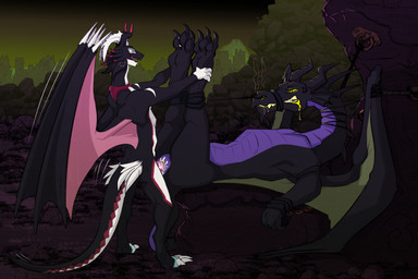 angry ankles_tied anthro anthro_on_feral anthro_penetrating anthro_penetrating_feral anthro_rape bestiality bodily_fluids bound chain chained cum cum_from_vagina cum_in_vagina cum_inside cumshot duo ejaculation erection feet female female_feral female_penetrated female_raped feral feral_penetrated feral_raped forced from_front_position genital_fluids genitals holding_both_legs horn legs_up lying male male/female male_anthro male_penetrating male_penetrating_female male_rape male_raping_female membrane_(anatomy) membranous_wings muzzle_(object) muzzled nude on_back open_mouth orgasm outdoor_nudity outside_sex penetration penile penile_penetration penis rape rope saliva saliva_string sex smile soles standing standing_sex tail teeth toes vaginal vaginal_penetration vulva wings wings_tied zafara_(artist) mythology dragon dragonmaid_(yu-gi-oh!) mythological_creature mythological_scalie scalie digital_media_(artwork) hi_res