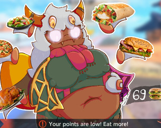 anthro clothing eating feeding female floating_hands food gameplay_mechanics green_clothing hair meat multiple_hands overweight pizza salad sandwich_(food) solo text turkey_meat weight_gain white_eyes white_hair lewdymonica kirby_(series) nintendo taranza arachnid arthropod spider 5:4 english_text hi_res trans_(lore)