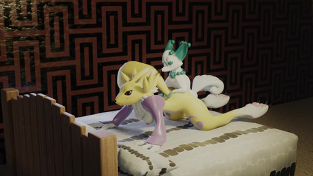 anthro anthro_on_feral anthro_penetrated bed bestiality breast_sway breasts duo female female_on_feral female_penetrated feral feral_penetrating feral_penetrating_anthro fur furniture inside male male/female male_on_anthro male_penetrating male_penetrating_female nipples nude penetration sex tuft white_body white_fur yellow_body yellow_fur olla bandai_namco digimon nintendo pokemon olla_(olla) canid canine digimon_(species) generation_1_pokemon mammal pokemon_(species) renamon vulpix 16:9 3d_(artwork) 3d_animation animated digital_media_(artwork) hi_res no_sound short_playtime video widescreen