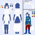 anthro ashley_(kazoorion) balls big_balls big_breasts big_penis breasts english_text featureless_breasts generation_6_pokemon genitals gynomorph hi_res intersex kazoorion meowstic model_sheet nintendo penis pokemon pokemon_(species) solo text