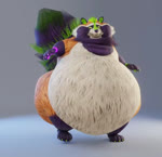 anthro belly big_belly big_butt big_tail brown_body brown_fur butt claws dewlap_(anatomy) embarrassed fur green_hair green_pawpads green_pupils hair head_tuft jiggling looking_at_viewer male morbidly_obese multicolored_body multicolored_fur obese obese_anthro obese_male overweight overweight_anthro overweight_male pawpads pupils rumbling rumbling_stomach shaking sloshing_belly solo stubby_arms tail tan_body tan_fur thick_thighs toe_claws tuft two_tone_body two_tone_fur two_tone_tail waddling walking whiskers ian-exe ian_(ian-exe) mammal procyonid raccoon 3d_(artwork) 3d_animation animated digital_media_(artwork) short_playtime sound webm