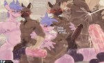 abdominal_bulge animal_genitalia animal_penis anthro armpit_hair athletic big_penis blush bodily_fluids body_hair butt chest_tuft cum cum_covered_penis cum_expulsion darkened_genitalia dialogue duo equine_genitalia equine_penis excessive_sweat foreskin frottage genital_fluids genitals hand_on_bulge heart_symbol humanoid_genitalia humanoid_penis leg_grab long_foreskin male male/male motion_blur motion_lines musk musk_clouds on_bottom on_top penile penis penis_size_difference reverse_cowgirl_position sex spread_butt spreading sweat text thigh_grab tuft unretracted_foreskin vein veiny_penis nick7005 aggretsuko sanrio haida_(aggretsuko) tadano_(aggretsuko) asinus donkey equid equine hyena mammal absurd_res english_text hi_res