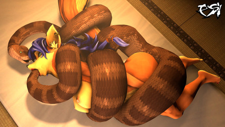 ambiguous_gender anthro anthro_on_feral anthro_penetrated bestiality big_breasts blue_hair breasts brown_body brown_scales coiling duo ear_piercing ear_ring female female_penetrated feral feral_penetrating feral_penetrating_anthro fur gold_(metal) gold_ear_ring hair hypnosis hypnotic_eyes lipstick makeup male male/female male_penetrating male_penetrating_female mind_control multicolored_body multicolored_fur nipples nude nude_anthro nude_female oral oral_penetration orange_body orange_fur penetration piercing pink_nipples red_lipstick ring_piercing ringed_eyes scales sex tail tail_in_mouth tan_body tan_fur two_tone_body two_tone_fur psikokinetic warfaremachine_(modeler) sly_cooper_(series) sony_corporation sony_interactive_entertainment sucker_punch_productions the_jungle_book carmelita_fox kaa_(jungle_book) python reptile scalie snake 16:9 2024 3d_(artwork) 4k absurd_res digital_media_(artwork) hi_res source_filmmaker_(artwork) widescreen male_(lore)