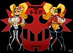 anthro big_breasts breasts butt cosplay female fur hair long_hair solo thick_thighs wide_hips roga141 activision crash_bandicoot_(series) eggman_empire eggman_logo sega sonic_the_hedgehog_(series) coco_bandicoot dr._eggman bandicoot mammal marsupial crossover hi_res