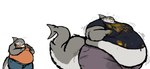 anthro belly belly_overhang big_belly big_tail bodily_fluids bottomwear braces clothed clothing denim denim_bottomwear denim_clothing eyewear food_stains glasses holding_glass holding_object huge_belly jeans male moobs morbidly_obese morbidly_obese_anthro morbidly_obese_male navel neck_rolls obese obese_anthro obese_male overweight overweight_anthro overweight_male pants print_clothing print_shirt print_t-shirt print_topwear shirt simple_background size_transformation solo stained_clothing sweat sweatpants t-shirt tail tank_top topwear transformation weight_gain comerboy75 blizzard_entertainment warcraft turin_montana fish marine shark 2025 hi_res