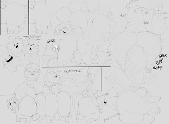 ahegao anal anal_penetration animal_genitalia animal_penis anthro anthro_on_feral anthro_penetrating anthro_penetrating_feral ass_to_ass ass_up backsack balls bell bell_collar bestiality big_balls big_butt big_penis blush butt canine_genitalia canine_penis collar curled_tail deep_throat ear_grab fangs fellatio feral feral_penetrated first_person_view fur genitals grey_background group hair half-closed_eyes hand_on_ear hand_on_ears happy huge_balls huge_penis knot looking_at_another looking_back looking_pleasured male male/male male_penetrated male_penetrating male_penetrating_male narrowed_eyes onomatopoeia oral oral_penetration penetration penile penis penis_in_mouth presenting presenting_hindquarters quadruped question_mark sex sex_box sharp_teeth short_tail side_view simple_background smile sound_effects tail take_your_pick teeth text thick_thighs three-quarter_view tongue tongue_out vein veiny_penis whiskers sushiamazing nintendo pokemon sushi_(sushiamazing) domestic_cat felid feline felis generation_10_pokemon generation_7_pokemon generation_8_pokemon mammal pokemon_(species) pombon rockruff yamper 2026 digital_media_(artwork) english_text monochrome sketch