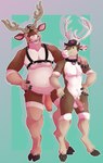 2022 animal_genitalia anthro antlers balls blitzthedurr circumcised collar deer digital_media_(artwork) don_(blitzthedurr) duo father_(lore) father_and_child_(lore) father_and_son_(lore) flaccid foreskin genitals harness hi_res horn humanoid_genitalia humanoid_penis hybrid_genitalia hybrid_penis incest_(lore) larger_male male male/male mammal navel new_world_deer parent_(lore) parent_and_child_(lore) parent_and_son_(lore) partially_retracted_foreskin penis penis_size_difference reindeer serialdad sheath sheathed_humanoid_penis simple_background size_difference smaller_male son_(lore) unguligrade_legs