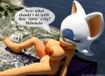 anthro big_breasts breasts female genitals macro nipples nude pussy solo text telehypnotic sega sonic_the_hedgehog_(series) rouge_the_bat 3d_(artwork) digital_media_(artwork) english_text hi_res