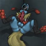 2014 animal_genitalia anthro anus balls blush canine canine_penis cum cumshot erection jackal knot lucario male mammal masturbation mega_evolution mega_lucario nintendo orgasm penis pokémon sitting solo spread_legs spreading tojo_the_thief video_games
Rating: Explicit
Score: 51
User: chdgs
Date: February 01, 2014