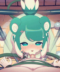 anthro anthro_penetrated arm_support ball_and_chain bdsm blush bodily_fluids chain clothing dominant dominant_female duo extended_arm fellatio female female_on_human female_penetrated first_person_view genitals half-closed_eyes high-angle_view human_on_anthro human_penetrating human_penetrating_anthro human_penetrating_female human_pov interspecies kneeling kneeling_oral_position leaning leaning_forward licking looking_at_viewer looking_pleasured male male/female male_on_anthro male_penetrating male_penetrating_anthro male_penetrating_female male_pov narrowed_eyes oral oral_penetration penetrating_pov penetration penile penile_penetration penis penis_in_mouth prison_cell restrained restraints saliva saliva_on_penis sex sitting standing submissive submissive_male tentacles tongue tongue_out underwear vine_bondage vine_tentacles wariza fxx bear human mammal 2d_animation 5:6 animated censored frame_by_frame no_sound short_playtime video
