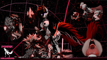 animal_genitalia animal_penis anthro asphyxiation big_penis breasts choking dominant dominant_anthro dominant_female equine_genitalia equine_penis female female/female genitals group herm huge_penis intersex intersex/female knot knotted_penis lube male male/female nipples penetration penis small_waist submissive submissive_male thick_thighs trio vaginal vaginal_penetration vulva wide_hips pokrik alberarts_(modeler) kiraraoor pokrik_(pokrik_hellhound) spiderbeast hyena hyenid_(species) mammal novabeast rexouium 16:9 3d_(artwork) absurd_res blender_(artwork) digital_media_(artwork) hi_res widescreen