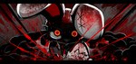 anthro blood bodily_fluids death_stare female first_person_view looking_at_viewer solo white_body jember sd5db6 2spot_studio bloody_bunny_(series) bloody_bunny lagomorph leporid mammal rabbit 2022 absurd_res hi_res tagme