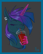 abstract_background almost_fully_inside drinking duo ear_piercing ear_ring eyes_closed female feral feral_pred feral_prey horn magic magic_hands male male/female micro partially_inside piercing ring_piercing slushie tail vore radiomann01_(artist) stray_prey third-party_edit hasbro my_little_pony mythology acidia_(oc) lucent_(oc) equid equine horse mammal mythological_creature mythological_equine pony unicorn animated bust_portrait no_sound portrait short_playtime webm