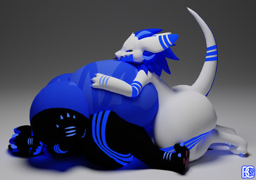 anal anal_penetration anthro balls belly belly_expansion belly_inflation big_belly big_breasts big_butt black_balls black_body blue_eyes blue_penis bodily_fluids breast_expansion breasts butt cum cum_inflation cum_inside duo expansion fur genital_fluids genitals herm holding_breast huge_belly huge_breasts huge_butt huge_thighs hugging_belly hyper hyper_belly hyper_breasts inflation intersex intersex/male kneeling lying male on_back pear-shaped_figure penetration penis resting_on_belly simple_background thick_thighs tongue tongue_out white_balls white_body wide_hips blueberrybesuru blender_cycles_(artwork) mythology blackberry_(blueberrybesuru) besuru dragon furred_dragon furred_scalie kobold lizard mythological_creature mythological_scalie reptile scalie 3d_(artwork) blender_(artwork) digital_media_(artwork) hi_res sequence