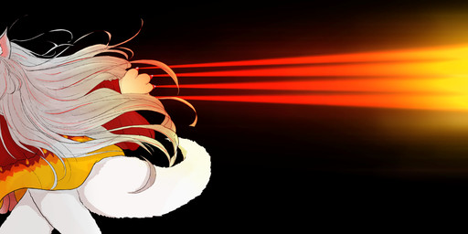 angry anthro asian_clothing claw_marks claws clothing east_asian_clothing female fox_tail fur hair japanese_clothing kimono red_claws red_clothing red_eyes red_kimono simple_background solo white_body white_fur white_hair maxhappy angry_fox_(maxhappy) canid canine fox mammal absurd_res hi_res