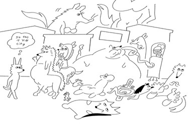 4_toes ambiguous_gender anthro baby_bonnet bikini burger clothing crossed_arms feeding_tube feet female food gesture group macro male medical_instrument micro motion_lines pacifier pool_toy scientific_instrument size_difference swimwear text toes toony two-piece_swimsuit waving carllecat sinkdog canid mammal taur 2026 english_text greyscale hi_res line_art monochrome