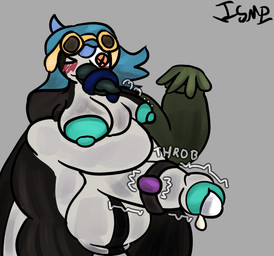 amputee anthro balls bodily_fluids breasts cum disability edging egg_in_urethra egg_vibrator erection eyewear eyewear_on_head feathers foreskin genital_fluids genitals goggles goggles_on_head gynomorph imminent_orgasm intersex leaking_cum long_tongue missing_arm penetration penis prosthetic prosthetic_arm prosthetic_limb scrotum_flap sex_toy solo tail tail_feathers tongue urethral urethral_penetration vibrator ishitmypants avian bird picid woodpecker female_(lore)