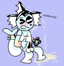 alternate_rainbow_pride_colors anthro balls bodily_fluids clothing feral genital_fluids genital_focus genitals jewelry lgbt_pride male multicolored_clothing necklace pawpads paws peeing peeing_on_self penis penis_focus pride_color_clothing pride_colors rainbow_clothing rainbow_pride_clothing rainbow_pride_colors rainbow_symbol simple_background solo urine urine_on_self watersports wetting vaporammy nintendo pokemon rammy_(vaporammy) eeveelution generation_1_pokemon pokemon_(species) vaporeon aliasing cool_colors digital_media_(artwork) hi_res