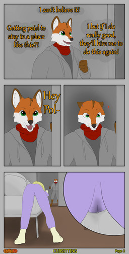 anthro bent_over bodily_fluids duo female fur furniture_humping genital_fluids green_eyes male male/female masturbation orange_body orange_fur rear_view sex solo_focus surprised tan_body tan_fur text vaginal vaginal_fluids vaginal_masturbation young young_anthro young_female coffeekit ollie(coffeekit) polymorph canid canine fox mammal english_text hi_res