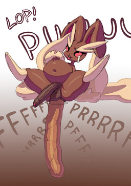 abdominal_bulge ahegao anthro anus balls belly big_anus big_belly big_butt big_penis bodily_fluids brown_body brown_fur brown_skin butt crying dark_body dark_skin erection excessive_feces eyelashes fart feces femboy feral foreskin fur genitals huge_anus humanoid_genitalia humanoid_penis hyper hyper_anus hyper_feces inflation looking_pleasured male nude open_mouth partially_retracted_foreskin penis pooping puffy_anus red_eyes scat_inflation scatplay solo spread_legs spreading tears text thick_thighs tongue vein wide_hips scatmans_world nintendo pokemon generation_4_pokemon lagomorph lopunny mammal pokemon_(species) hi_res