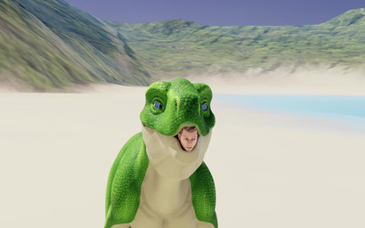 ambiguous_gender duo feral feral_pred green_body human_prey male oral_vore swallowing vore danger_n00dle_(artist) chase_(crimsoncreaturecreations) dinosaur human interceptor mammal prehistoric_species reptile scalie 16:10 3d_(artwork) 3d_animation animated blender_(artwork) blender_cycles_(artwork) digital_media_(artwork) hi_res no_sound short_playtime video widescreen