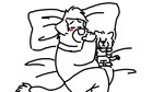 anthro biped blush clothed clothing eyes_closed lying pillow plushie sleeping slightly_chubby solo adriano_berjillos brok_the_investigator cowcat_games graff_filsh ott_(brok_the_investigator) mammal mustelid otter 2024