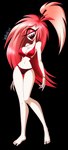 1_eye big_breasts bikini blush bracelet breasts cleavage clothed clothing curvy_figure eyelashes feet female fingers freckles hair jewelry long_hair looking_at_viewer navel not_furry open_mouth red_hair red_sclera sharp_teeth simple_background skimpy skimpy_bikini small_waist smile solo swimwear teeth toes transparent_background two-piece_swimsuit v-cut white_body white_skin x_pupils danmakuman hazbin_hotel cherri_bomb_(hazbin_hotel) cyclops demon demon_humanoid humanoid 2021 absurd_res alpha_channel artist_name dated digital_drawing_(artwork) digital_media_(artwork) hi_res watermark