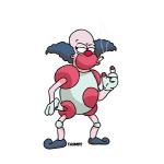 cigarette clown frown male smoking solo thin_calves thin_legs thin_thighs what what_has_science_done thumbs1 nintendo pokemon the_simpsons krusty_the_clown generation_1_pokemon mr._mime pokemon_(species) 1:1