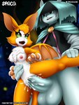 3:4 absurd_res anthro balls bat bodily_fluids breasts canid canine canis chest_tuft clothed clothing cum cum_in_pussy cum_inside duo dust:_an_elysian_tail dust_(elysian_tail) erection female female_penetrated fidget_(elysian_tail) from_behind_position genital_fluids genitals green_eyes hi_res larger_male leaking leaking_cum male male/female male_penetrating male_penetrating_female mammal membrane_(anatomy) membranous_wings nimbat nipples nude penetration penile penile_penetration penis penis_in_pussy pussy sex size_difference smaller_female smaller_penetrated spaca text tuft url vaginal vaginal_penetration wings wolf