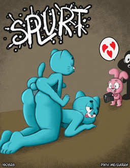 age_difference all_fours anal anal_penetration anthro anthro_on_anthro anthro_penetrated anthro_penetrating anthro_penetrating_anthro ass_up backsack balls barefoot being_watched blue_body breasts buckteeth butt camera crouching erection eyes_closed feet female female_penetrated flat_chested from_behind_position genitals group half-closed_eyes heart_eyes heart_symbol holding_camera holding_object humanoid_feet larger_female larger_sub looking_at_another looking_pleasured making_porn male male/female male_penetrating male_penetrating_female narrowed_eyes nude nude_anthro nude_female nude_male older_female older_penetrated open_mouth open_smile penetration penile penile_penetration penis penis_in_ass perching_position pink_body plantigrade recording sex shota size_difference smaller_male smile son_penetrating_mother sound_effects submissive teeth text video_camera voyeur whiskers young young_anthro young_male younger_male garabatoz cartoon_network the_amazing_world_of_gumball anais_watterson darwin_watterson gumball_watterson nicole_watterson aquatic domestic_cat felid feline felis fish lagomorph leporid mammal rabbit 2019 incest_(lore) mother_(lore) mother_and_child_(lore) mother_and_son_(lore) parent_(lore) parent_and_child_(lore) parent_and_son_(lore) sibling_(lore) sister_(lore) son_(lore)