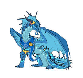 accessory ambiguous_gender blue_body blue_scales claws countershade_torso countershading eyes_closed feral finger_claws frill_(anatomy) furgonomics gills horn long_neck membrane_(anatomy) membranous_frill membranous_wings sash scales simple_background sitting smile solo tail tail_accessory tailband toe_claws white_background wings vensart mythology wings_of_fire opal_(vensart) aquatic aquatic_dragon dragon mythological_creature mythological_scalie scalie seawing_(wof) hi_res