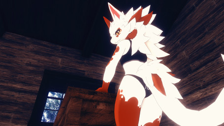 anthro butt clothing looking_back male markings muddpie panties presenting raised_tail solo tail tail_markings tail_tuft topwear tuft underwear piperis novabeast 16:9 4k absurd_res hi_res widescreen