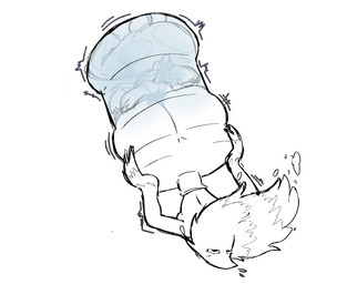 anthro antlers big_butt blue_fart_cloud blush butt butt_in_face container duo eyes_closed fart fart_cloud fart_fetish fart_hotbox farting_in_container farting_on_another farting_on_face female female/female hair horn huge_butt in_bottle in_container long_hair small_waist stuck water water_jug ti-ling deltarune undertale_(series) miss_mizzle noelle_holiday darkner deer elemental_creature mammal mizzle_(deltarune) new_world_deer reindeer water_creature digital_media_(artwork) hi_res