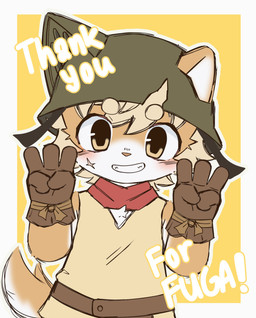 anthro armor clothing countershading fur gloves handwear headgear helmet kemono looking_at_viewer male scarf simple_background smile solo tan_body tan_fur yellow_background yellow_eyes young young_anthro young_male thesandwich15 cyberconnect2 fuga:_melodies_of_steel little_tail_bronx hack_montblanc canid canine caninu canis domestic_dog mammal 2025 half-length_portrait hi_res portrait