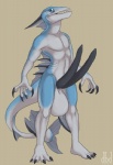 2_penises 4_fingers 4_toes anthro athletic athletic_anthro athletic_male balls big_balls big_penis biped black_claws black_penis blue_body blue_eyes claws countershade_face countershade_torso countershading dorsal_fin erection fangs feet fin fin_frill fingers frill_(anatomy) front_view genitals gills head_crest head_frill huge_balls huge_penis humanoid_feet hyper hyper_genitalia hyper_penis leg_fins long_claws long_mouth long_penis long_tail looking_away male membrane_(anatomy) membranous_frill multi_genitalia multi_penis multicolored_body non-mammal_balls nude penis plantigrade sharp_teeth simple_background smile solo standing tail tail_fin tan_background tapering_penis teeth toes uniball white_body white_countershading dbd barracuda fish istiophoriform marine scombriform 2013 digital_media_(artwork) full-length_portrait portrait watermark