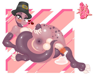 anthro anus backsack balls big_butt blush bodily_fluids butt cum cum_drip cum_on_ground cum_on_leg cum_on_self dripping ejaculation feet femboy genital_fluids genitals glistening glistening_body glistening_butt glistening_feet glistening_tail heart_symbol huge_butt lying male on_side penis presenting presenting_anus presenting_hindquarters smile solo spread_butt spreading tail tail_wrapped_around tail_wrapped_around_penis thick_thighs vein veiny_penis srklmsama guv_(guvme7) lizard reptile scalie hi_res