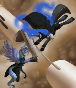 advent_children alipes cloud cloud_strife equine female feral final_fantasy friendship_is_magic horn horse my_little_pony nightmare_moon_(mlp) pony princess_luna_(mlp) sephiroth sword video_games weapon winged_unicorn wings
Rating: Safe
Score: 3
User: slyroon
Date: August 12, 2013