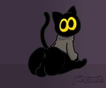 anthro anus backsack balls black_body bottomless butt clothed clothing genitals looking_at_viewer male perineum raised_tail rear_view simple_background sitting solo sweater sweater_only tail topwear topwear_only yellow_sclera pincoosh google google_doodle magic_cat_academy momo_(google) domestic_cat felid feline felis mammal 6:5 digital_media_(artwork) signature gynomorph_(lore) trans_(lore) trans_woman_(lore)