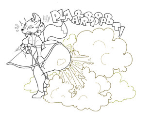 anthro arrow_(weapon) big_butt bottomwear bow_(weapon) breasts butt clenched_teeth clothing dipstick_tail exclamation_point fart fart_cloud fart_fetish female female_anthro fingerless_gloves gloves handwear holding_object holding_weapon huge_butt huge_hips hyper hyper_butt jacket markings medium_breasts onomatopoeia pants ranged_weapon shake_lines solo sound_effects tail tail_markings teeth text thick_thighs topwear weapon wide_hips existimatio dungeons_of_aether rivals_of_aether fleet_(dungeons_of_aether) canid canine fox mammal digital_drawing_(artwork) digital_media_(artwork) full-length_portrait hi_res portrait sketch source_request