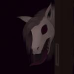 ambiguous_gender door fangs nightmare_fuel solo teeth tongue tongue_out stoopedhooy shakes_heartwood equid equine horse mammal monster 1:1 digital_media_(artwork) hi_res portrait