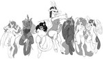 2014 animal_genitalia animal_penis anthro anthrofied arthropod balls bat_pony beverage big_breasts big_penis black_hair breasts changeling chimera clothing crossgender digital_drawing_(artwork) digital_media_(artwork) discord_(mlp) draconequus equid equine equine_genitalia equine_penis erection eyebrows eyelashes feathered_wings feathers flutterbat_(mlp) fluttershy_(mlp) food friendship_is_magic ftg_crossgender fti_crossgender fur genitals greyscale group gynomorph hair half-closed_eyes hands_behind_back hasbro horn huge_breasts huge_penis intersex kevinsano king_sombra_(mlp) legwear long_hair looking_at_viewer mammal mature_anthro mature_gynomorph mature_intersex monochrome mtg_crossgender mti_crossgender my_little_pony mythological_creature mythological_equine mythology narrowed_eyes nipples nude open_mouth penis princess_celestia_(mlp) princess_luna_(mlp) queen_chrysalis_(mlp) stockings teeth tongue tongue_out twilight_sparkle_(mlp) unicorn vein winged_unicorn wings