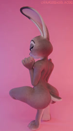 anthro butt female flat_chested nude rear_view solo thick_thighs orangeshoelaces disney zootopia judy_hopps lagomorph leporid mammal rabbit 3d_(artwork) 3d_animation 9:16 animated blender_(artwork) digital_media_(artwork) hi_res no_sound short_playtime watermark webm