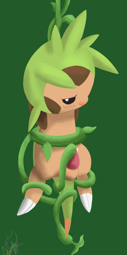 arti4000 balls bdsm blush bondage bound chespin cum male nintendo penis pokémon precum video_games vines
Rating: Explicit
Score: 3
User: Luminocity
Date: April 13, 2014