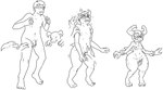 ambiguous_gender anthro balls base_one_layout basic_sequence breast_growth breasts claws clenched_teeth crotch_grab digitigrade disembodied_hand eyewear female fingering flaccid gender_transformation genitals glasses grabbing_from_behind grope group growth hair heart_eyes heart_symbol horn human_to_anthro humanoid_genitalia humanoid_penis linear_sequence male mtf_transformation navel nipples nude one_row_layout open_mouth penis penis_shrinking pussy questionable_consent short_hair short_stack short_stackification shrinking simple_background size_transformation small_breasts smile solo_focus species_transformation spiral_eyes standing surprise tail tail_growth teeth thick_tail thick_thighs three_frame_image three_frame_sequence transformation transformation_sequence vaginal vaginal_fingering white_background wide_hips prurientpie human kobold mammal scalie 2019 hi_res monochrome sequence