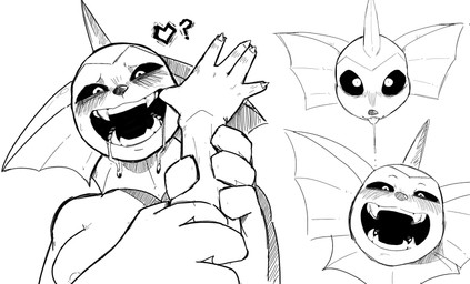 4_fingers 5_fingers ambiguous_fluids ambiguous_gender anthro arm_grab black_sclera blush bodily_fluids breasts disembodied_hand drooling duo fangs female finger_fetish finger_in_mouth finger_play fingers fish_hooking frill_(anatomy) heart_symbol looking_at_viewer mouth_shot nails narrowed_eyes nipples open_mouth question_mark raised_arm rape_face saliva sharp_teeth simple_background size_difference smile solo_focus stare teeth tongue tongue_out goonie-san nintendo pokemon eeveelution generation_1_pokemon mammal pokemon_(species) vaporeon 2020 absurd_res hi_res monochrome sketch