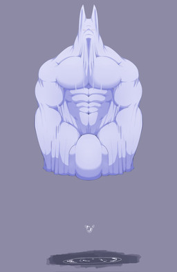 10-pack abs anthro bedsheet_ghost big_bulge big_muscles big_pecs blush blush_lines bulge clothing detailed_bulge dripping ears_up grey_background invisible male muscular muscular_arms muscular_male navel pecs puddle simple_background solo tight_clothing ryanburr canid canine ghost mammal spirit hi_res