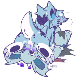 69_position after_transformation ambiguous_gender anus blush bodily_fluids breath butt claws clothing colored_pussy_juice cunnilingus duo female female/ambiguous feral feral_on_feral finger_claws genital_fluids genitals implied_transformation looking_pleasured oral poisoned purple_pussy_juice question_mark red_eyes sex spiral spiral_eyes tail toe_claws torn_clothing transformation unusual_bodily_fluids unusual_genital_fluids unusual_vaginal_fluids vaginal vaginal_fluids vulva nulloffset nintendo pokemon quote_(nulloffset) generation_1_pokemon nidorina pokemon_(species) hi_res