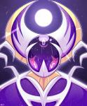 ambiguous_form ambiguous_gender claws looking_at_viewer moon solo star kafeitoytle nintendo pokemon generation_7_pokemon legendary_pokemon lunala pokemon_(species) 2016 bust_portrait hi_res portrait